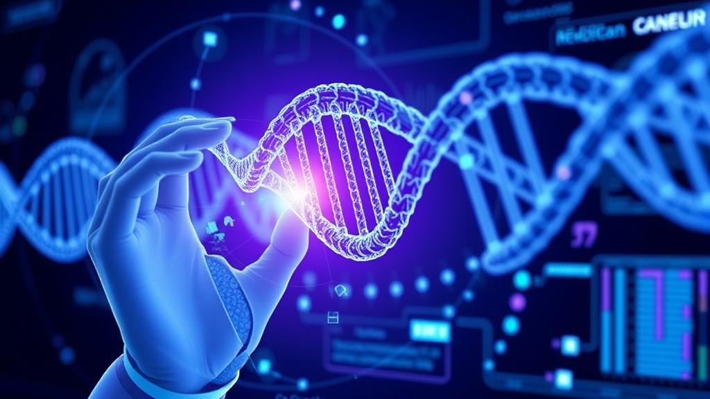 AI agents analyzing cancer genomics data